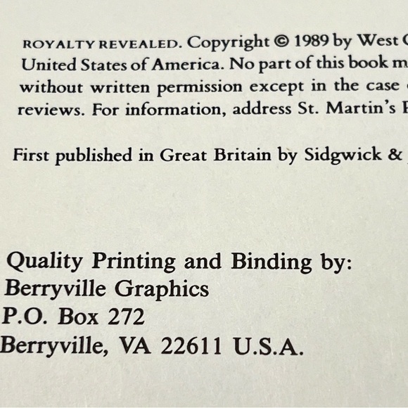 Royalty Revealed 1989 A Look At The Secret World Of Britain’s Royal Family - Picture 7 of 7
